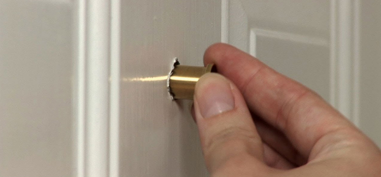 peephole door repair in Miramar